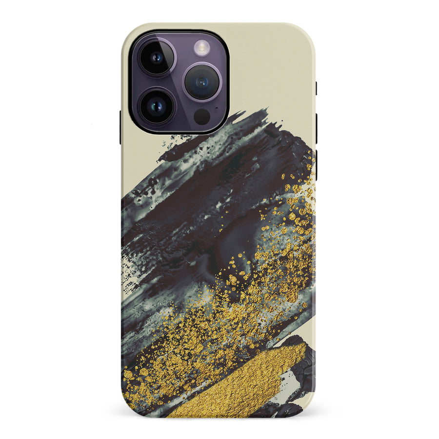 iPhone 14 Pro Max Chromatic Chaos Abstract Phone Case
