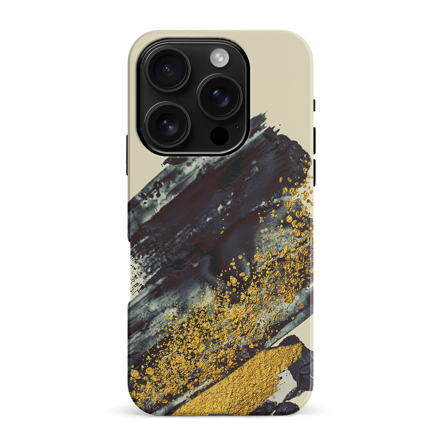 iPhone 16 Pro Max Chromatic Chaos Abstract Phone Case