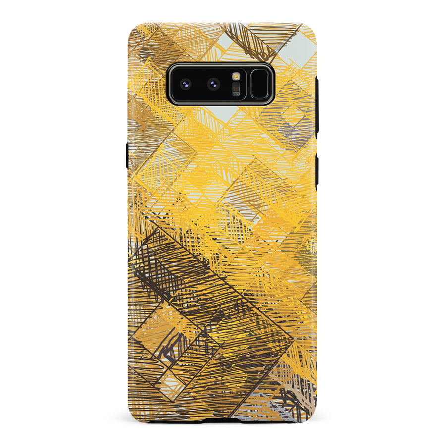 Samsung Galaxy Note 8 Digital Dream Abstract Phone Case