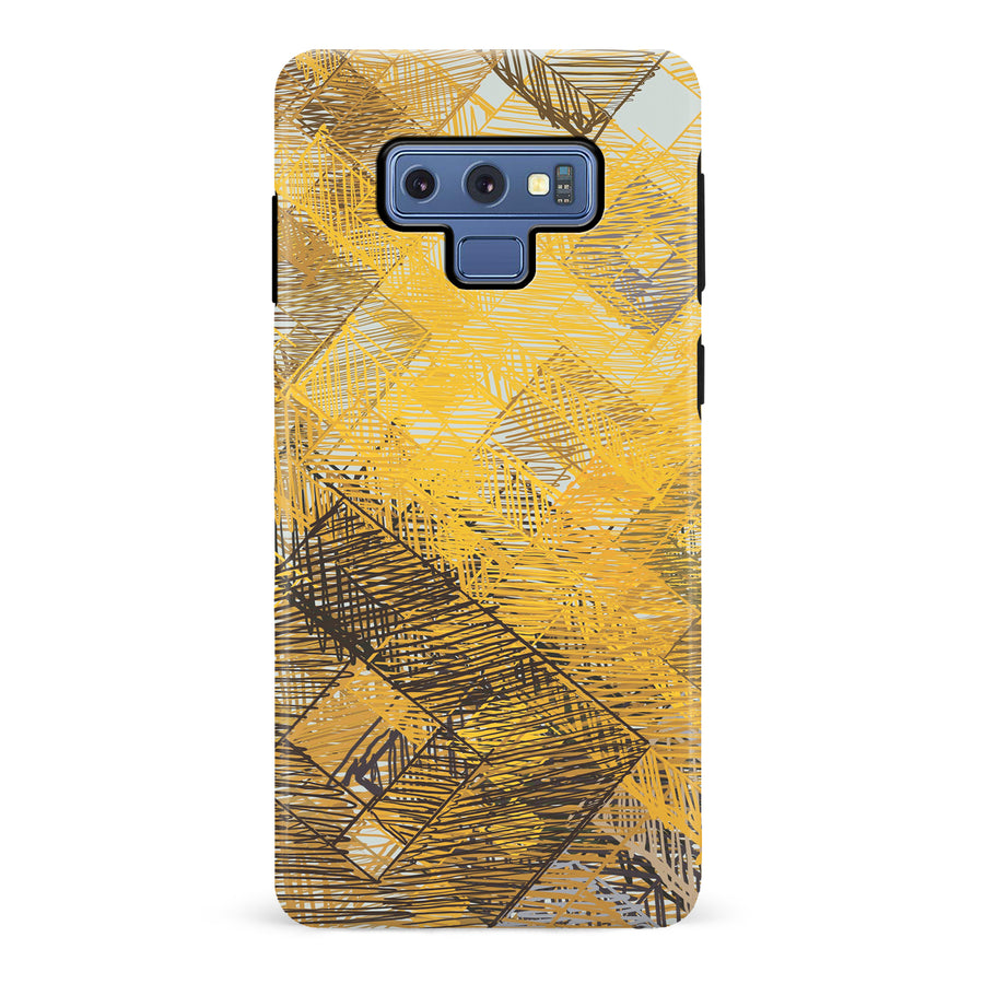 Samsung Galaxy Note 9 Digital Dream Abstract Phone Case