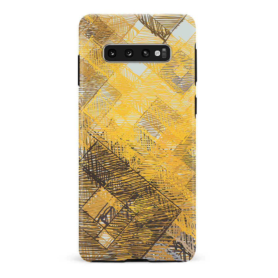 Samsung Galaxy S10 Plus Digital Dream Abstract Phone Case