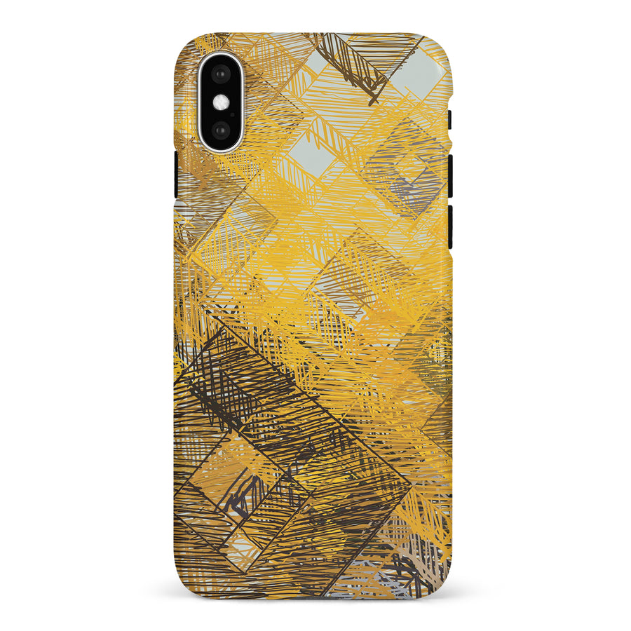 iPhone X/XS Digital Dream Abstract Phone Case