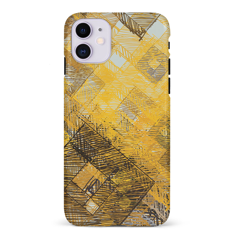 iPhone 11 Digital Dream Abstract Phone Case