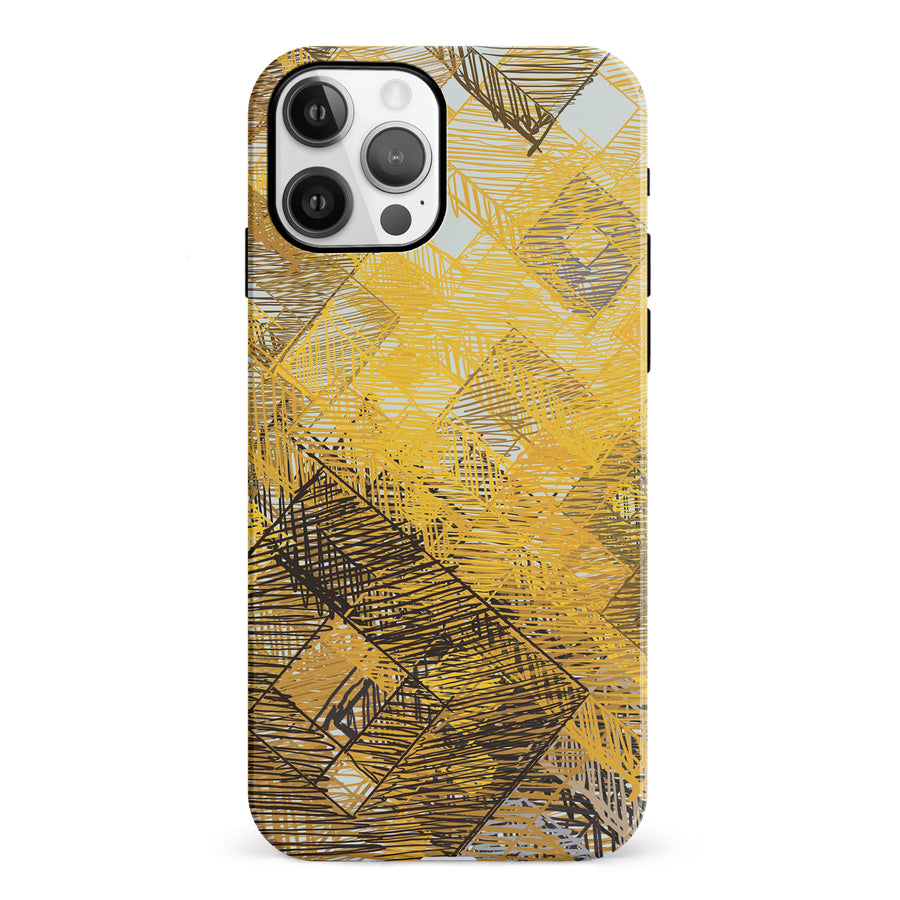 iPhone 12 Digital Dream Abstract Phone Case