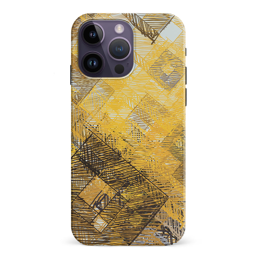 iPhone 15 Pro Digital Dream Abstract Phone Case