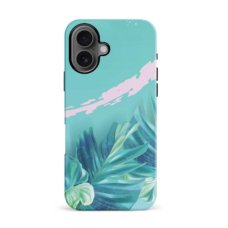 iPhone 16 Prism Burst Abstract Phone Case