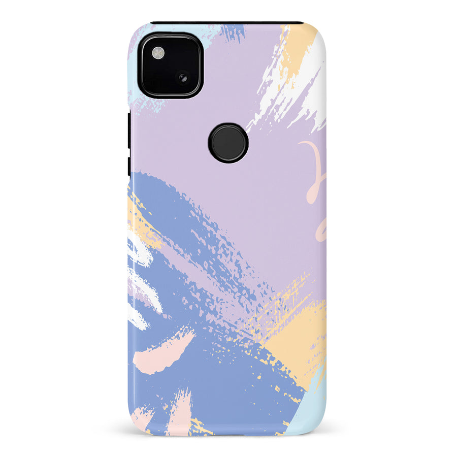 Google Pixel 4A Futuristic Fusion Abstract Phone Case