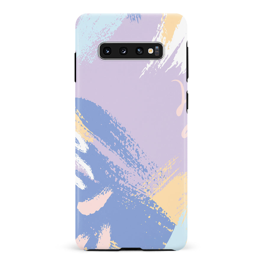 Samsung Galaxy S10 Futuristic Fusion Abstract Phone Case
