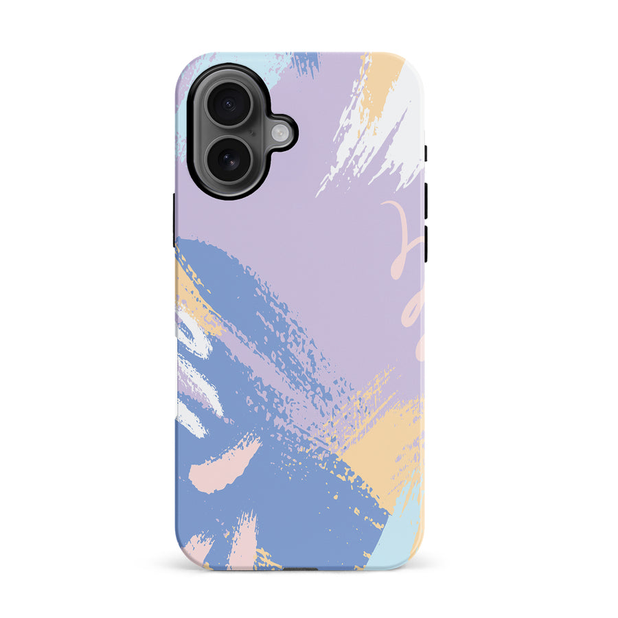 iPhone 16 Futuristic Fusion Abstract Phone Case