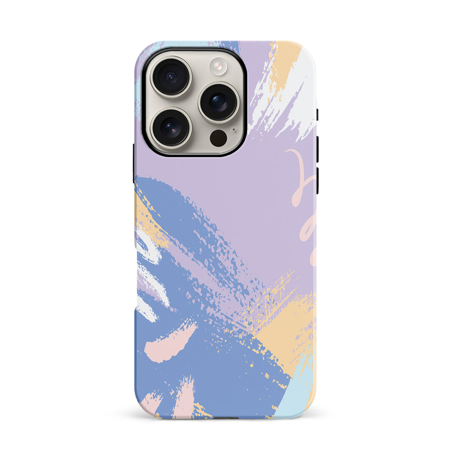 iPhone 16 Pro Futuristic Fusion Abstract Phone Case