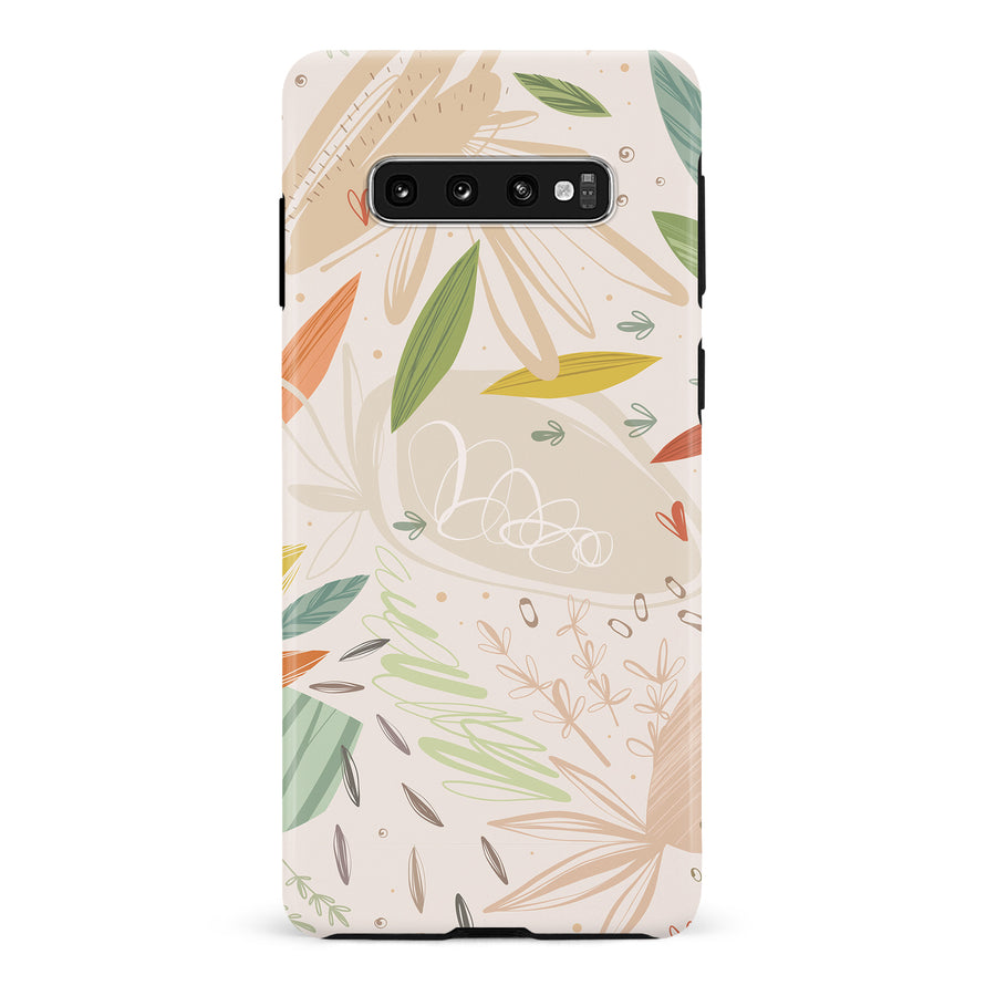 Samsung Galaxy S10 Plus Dreamy Design Abstract Phone Case