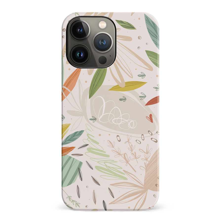 iPhone 14 Pro Dreamy Design Abstract Phone Case