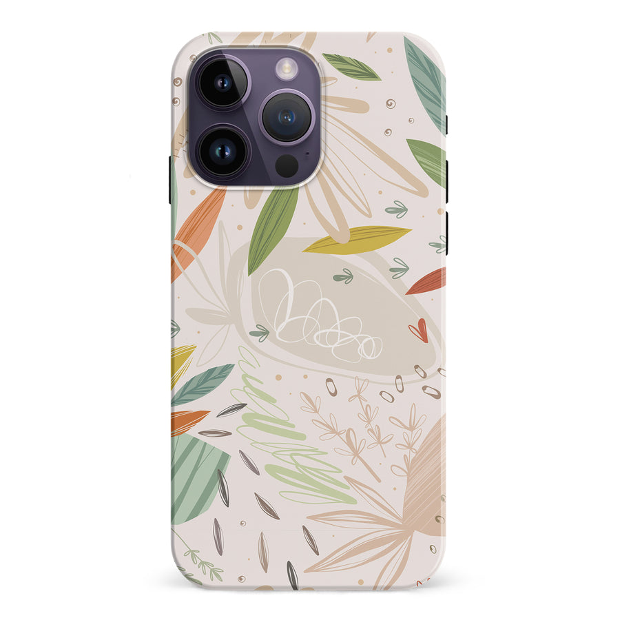 iPhone 15 Pro Dreamy Design Abstract Phone Case
