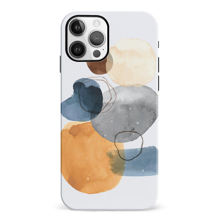 iPhone 12 Radiant Reflection Abstract Phone Case