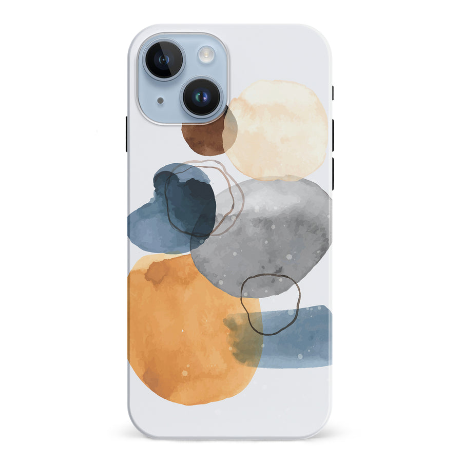 iPhone 15 Radiant Reflection Abstract Phone Case