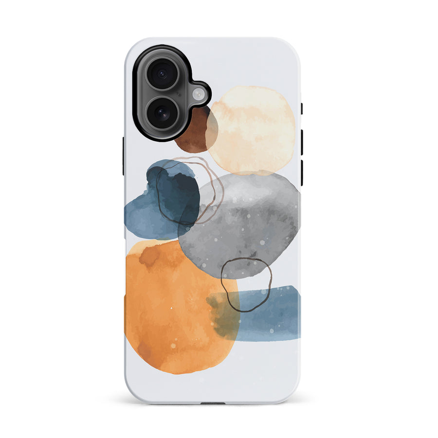 iPhone 16 Radiant Reflection Abstract Phone Case