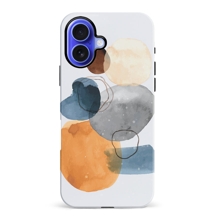 iPhone 16 Plus Radiant Reflection Abstract Phone Case