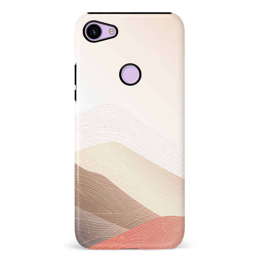 Google Pixel 3 Sophisticated Desert Abstract Phone Case