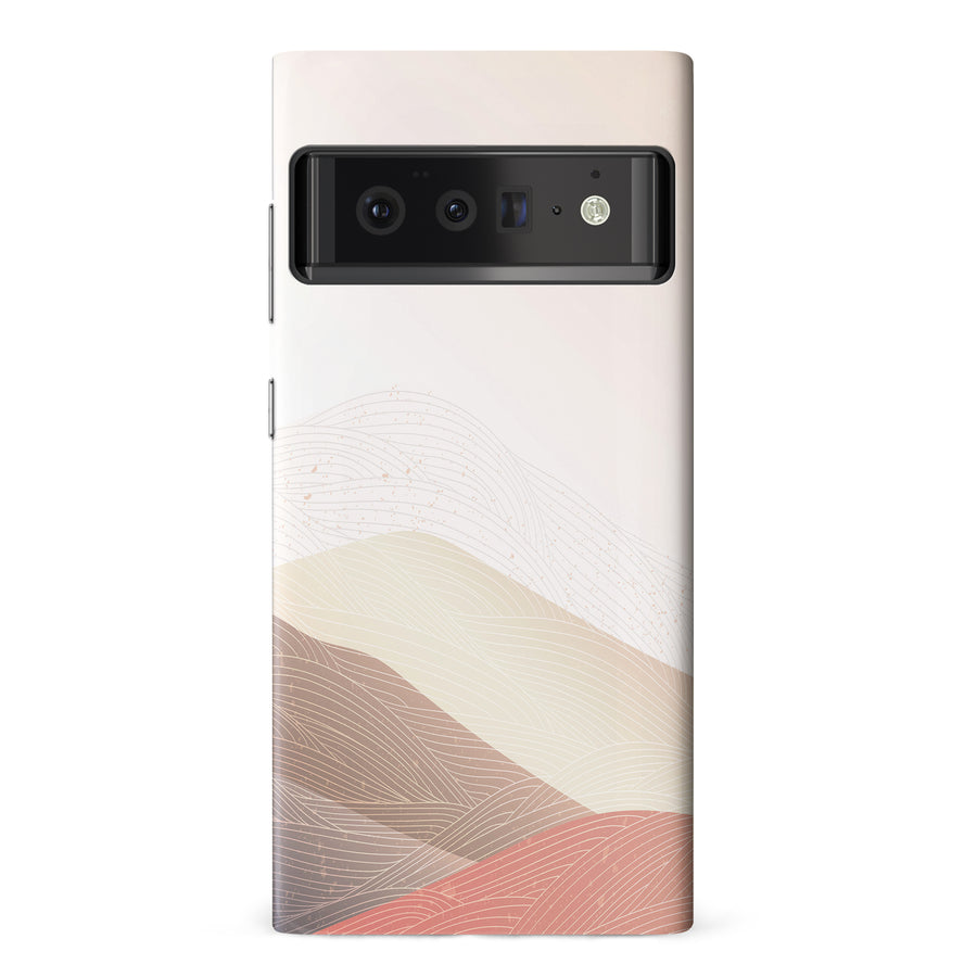 Google Pixel 6 Pro Sophisticated Desert Abstract Phone Case