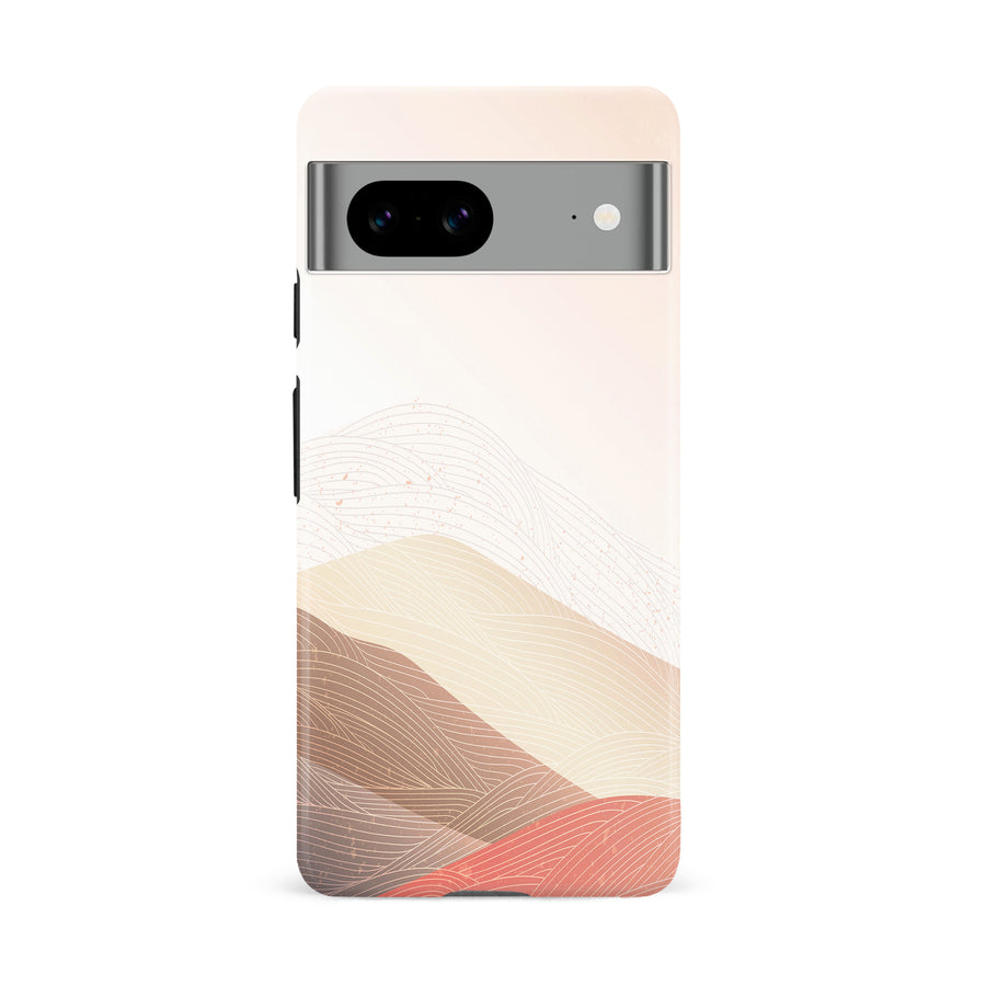 Google Pixel 8A Sophisticated Desert Abstract Phone Case