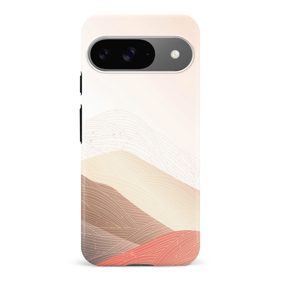 Google Pixel 9 Sophisticated Desert Abstract Phone Case