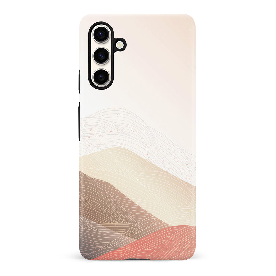 Samsung Galaxy S23 FE Sophisticated Desert Abstract Phone Case