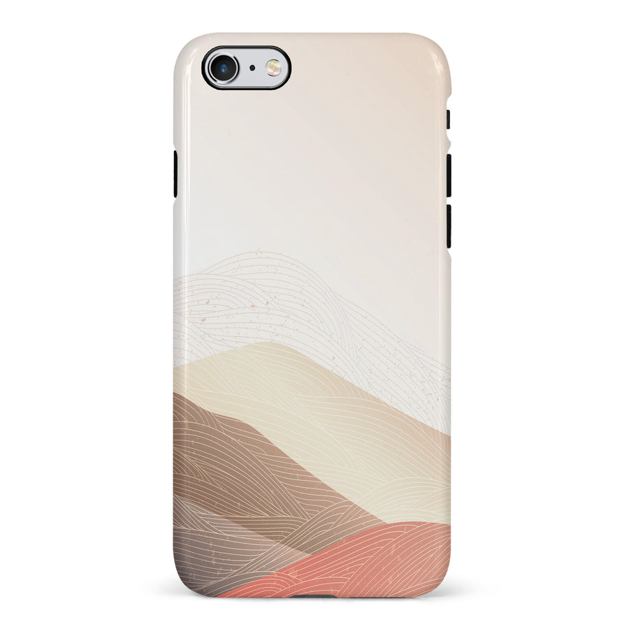 iPhone 6 Sophisticated Desert Abstract Phone Case