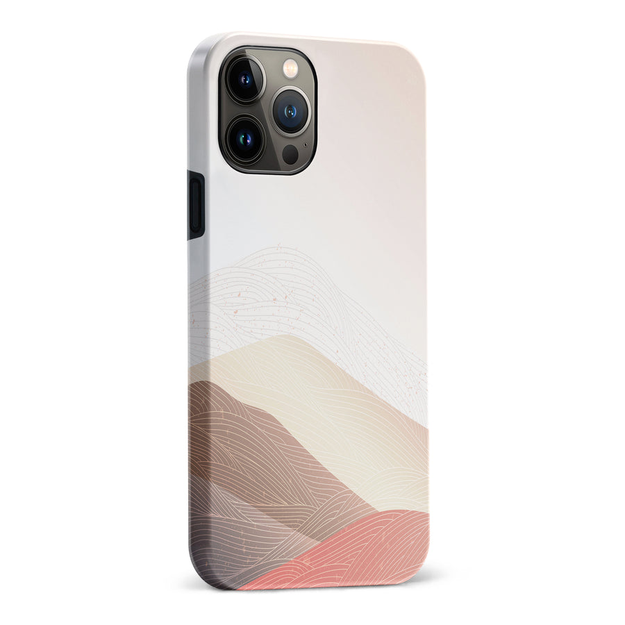 iPhone 13 Pro Max Sophisticated Desert Abstract Phone Case