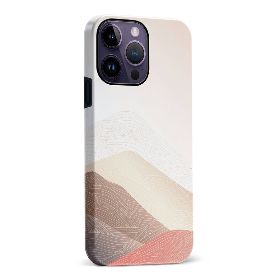 iPhone 14 Pro Max Sophisticated Desert Abstract Phone Case