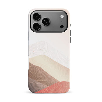 iPhone 17 Pro Max Sophisticated Desert Abstract Phone Case