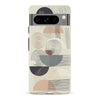 Google Pixel 8 Pro Artistic Circles & Lines Abstract Phone Case