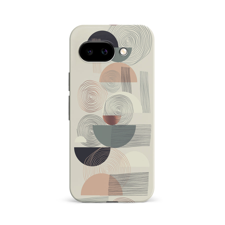 Artistic Circles & Lines Abstract Phone Case