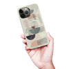 iPhone 13 Pro Max Artistic Circles & Lines Abstract Phone Case