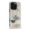 iPhone 16 Pro Max Artistic Circles & Lines Abstract Phone Case