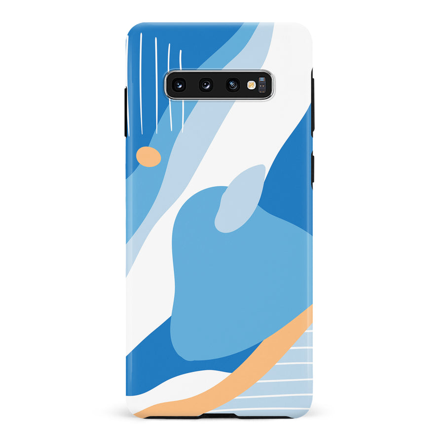 Samsung Galaxy S10 Playful Patterns Abstract Phone Case