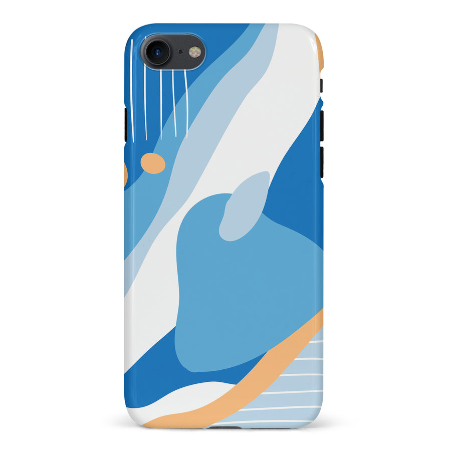iPhone 7/8/SE Playful Patterns Abstract Phone Case