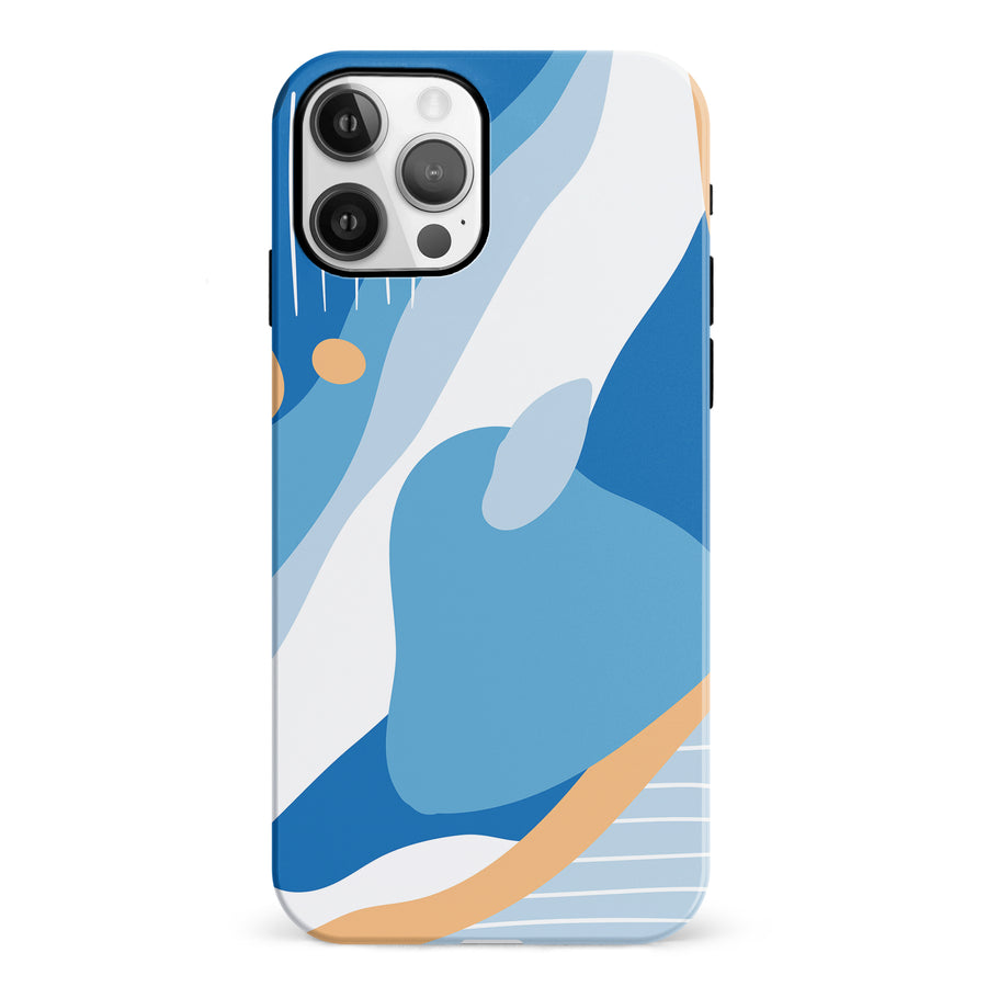 iPhone 12 Playful Patterns Abstract Phone Case