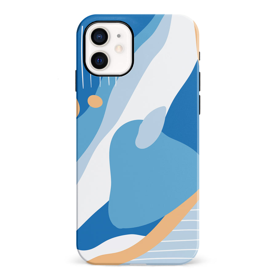 iPhone 12 Mini Playful Patterns Abstract Phone Case