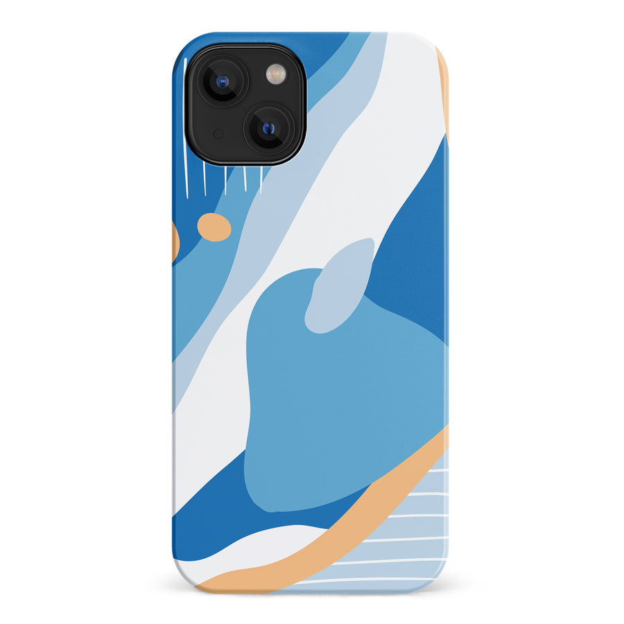 iPhone 14 Playful Patterns Abstract Phone Case