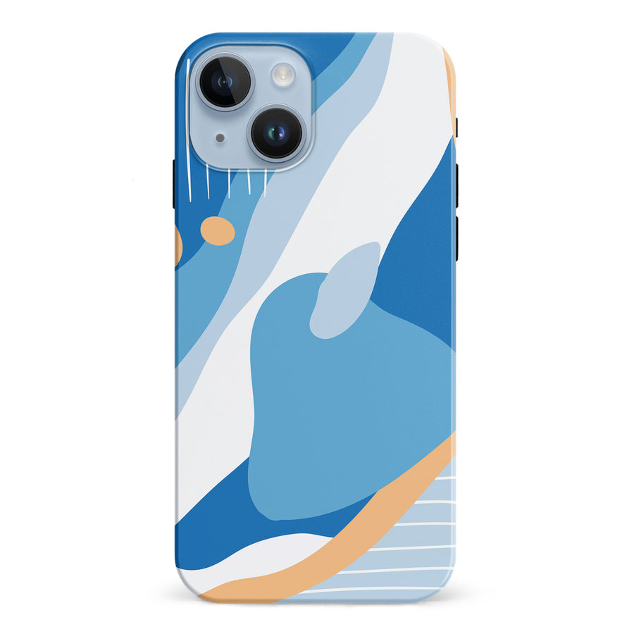 iPhone 15 Playful Patterns Abstract Phone Case