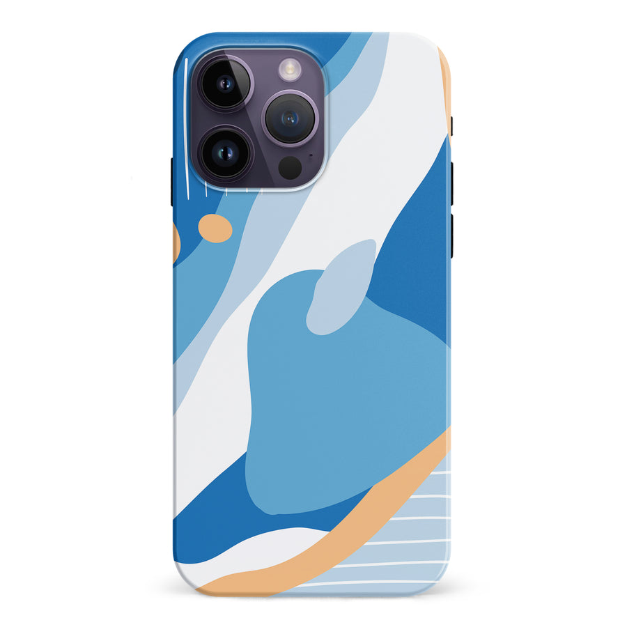 iPhone 15 Pro Playful Patterns Abstract Phone Case