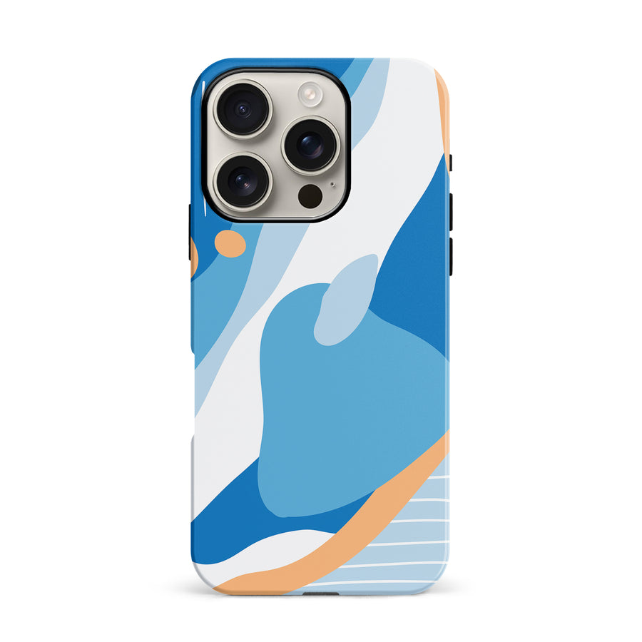 iPhone 16 Pro Playful Patterns Abstract Phone Case