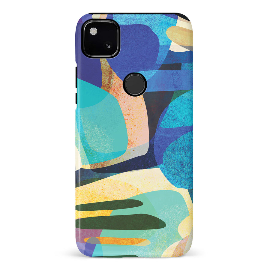 Google Pixel 4A Expressive Energy Abstract Phone Case