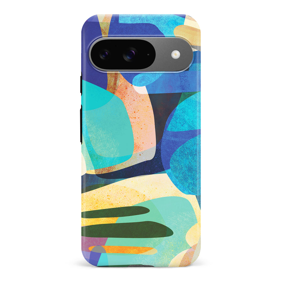 Google Pixel 9 Expressive Energy Abstract Phone Case