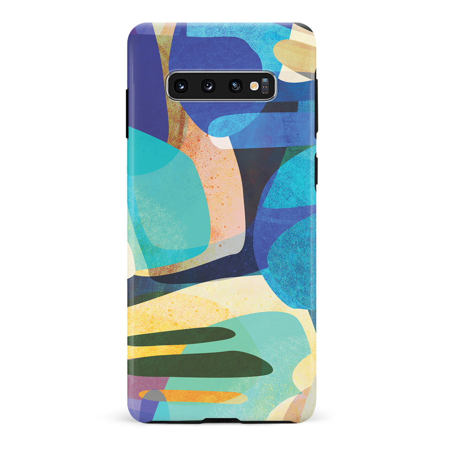 Samsung Galaxy S10 Expressive Energy Abstract Phone Case