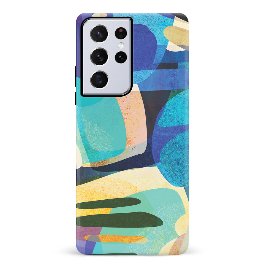 Samsung Galaxy S21 Ultra Expressive Energy Abstract Phone Case