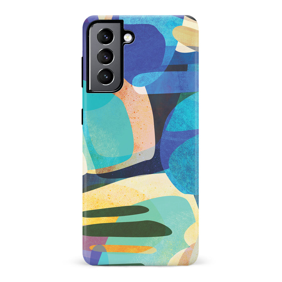 Samsung Galaxy S22 Expressive Energy Abstract Phone Case