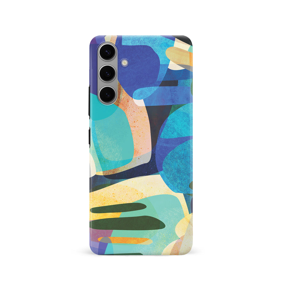 Samsung Galaxy S24 Expressive Energy Abstract Phone Case