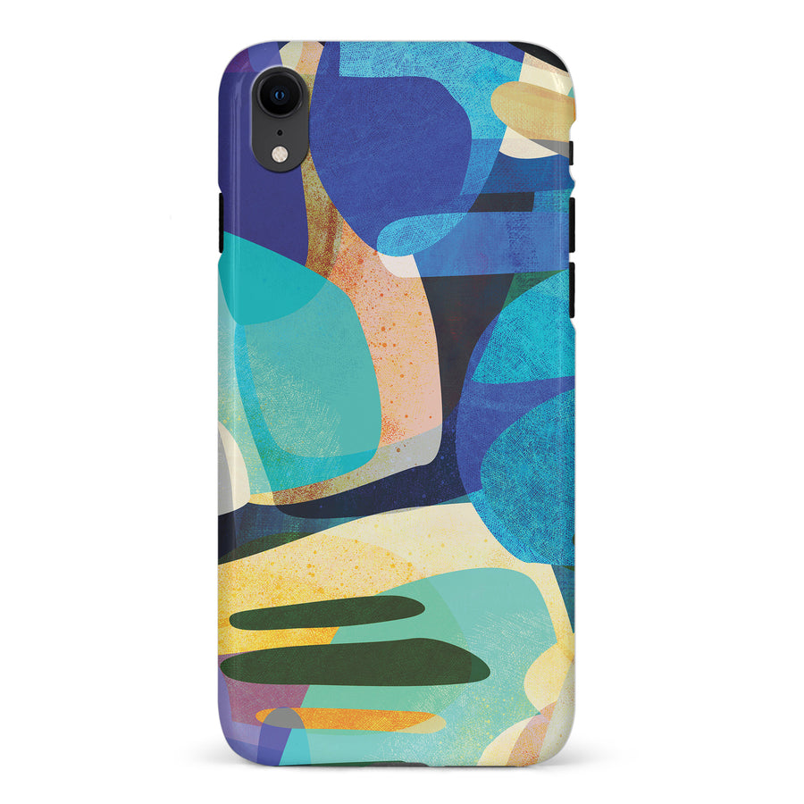 iPhone XR Expressive Energy Abstract Phone Case