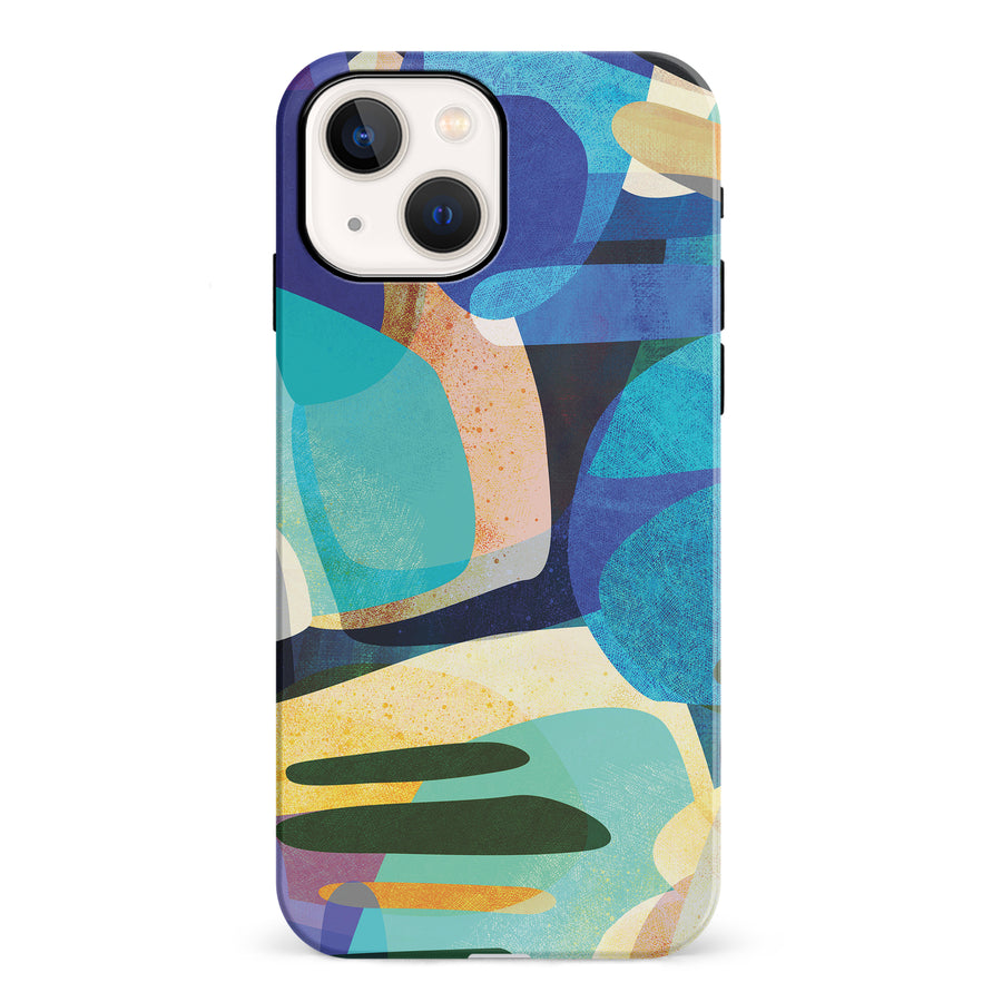 iPhone 13 Expressive Energy Abstract Phone Case